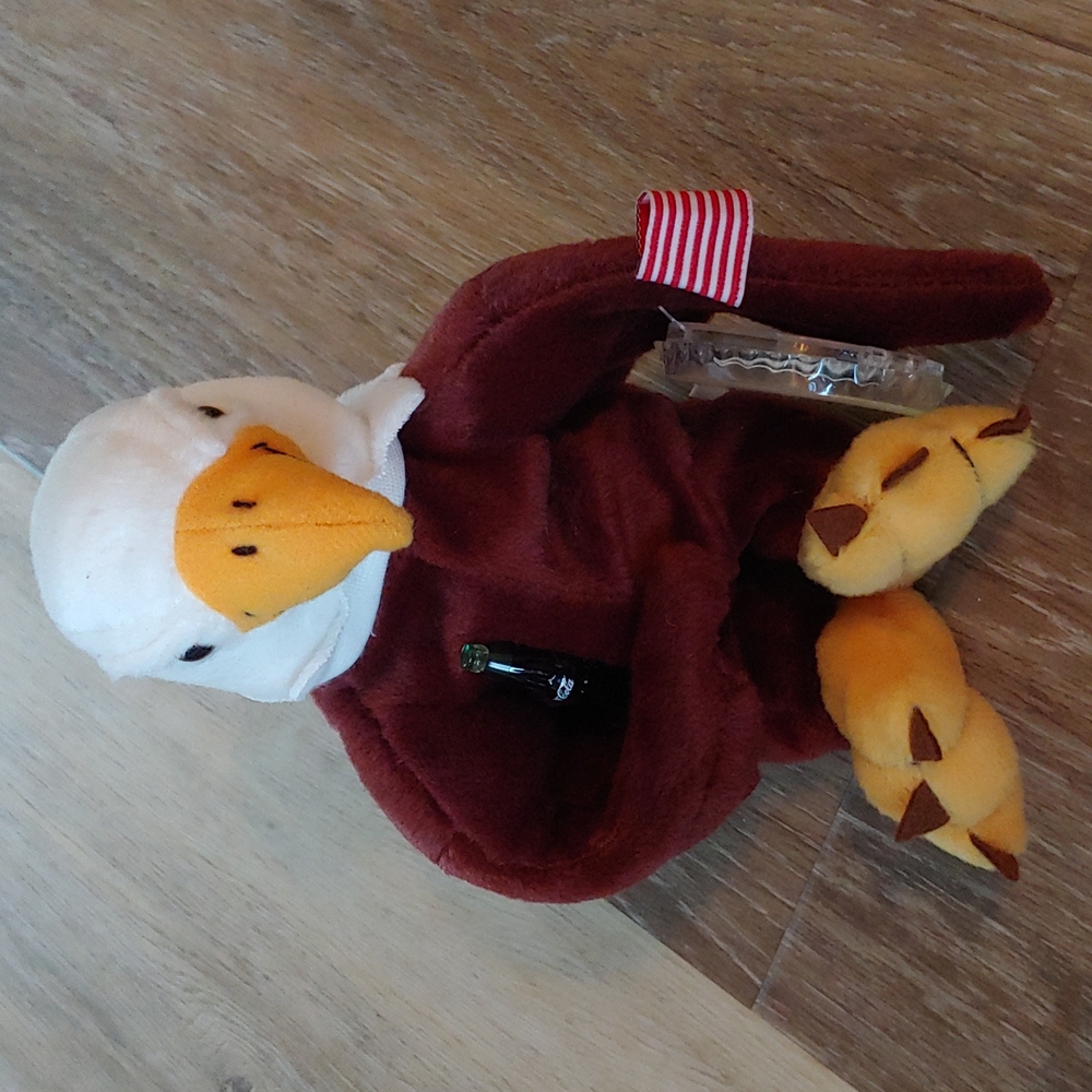 Rare 1998 Coca Cola International Collection Reegle the Eagle USA Plush